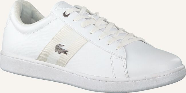 Witte LACOSTE Lage sneakers CARNABY EVO HEREN Witte LACOSTE Lage sneakers CARNABY EVO HEREN - large