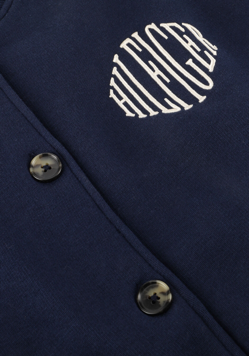 Donkerblauwe TOMMY HILFIGER Jack VARSITY FLEECE BOMBER - large