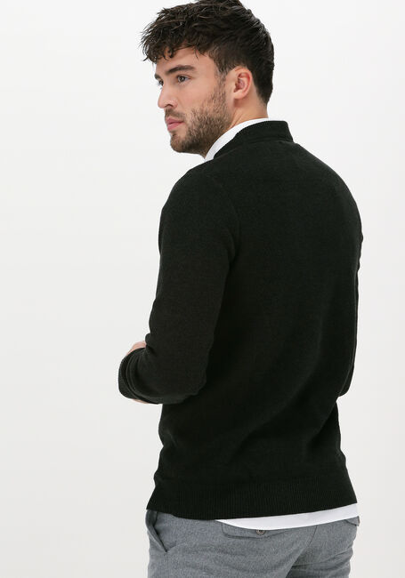 Grijze SELECTED HOMME Trui SLHEKLON LS KNIT CREW W CAMP - large