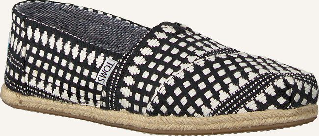 Zwarte TOMS Espadrilles CLASSIC ALPARGATA WM Zwarte TOMS Espadrilles CLASSIC ALPARGATA WM - large
