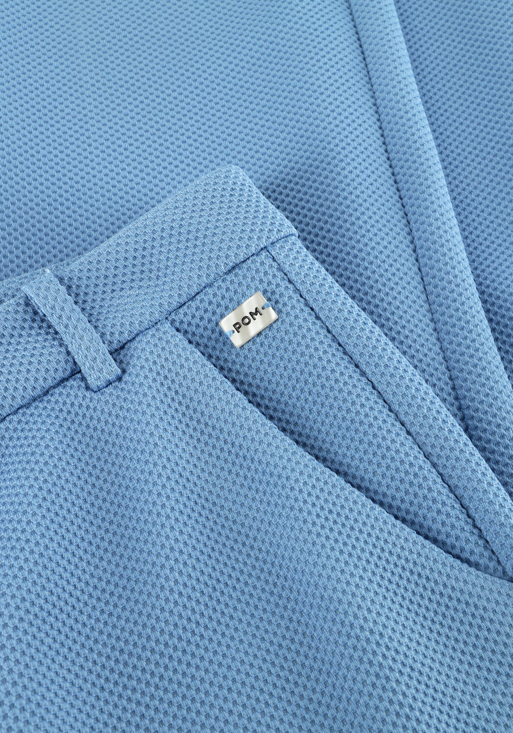 Blauwe POM AMSTERDAM Broeken PANTS LARA SMASHING BLUE - large