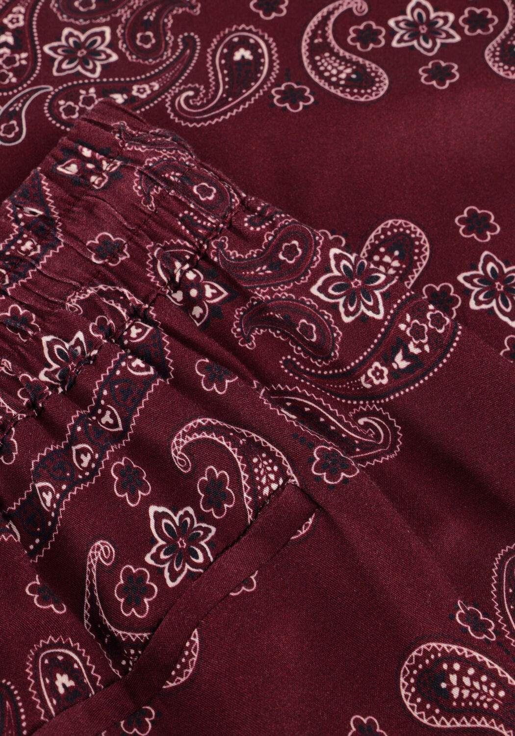 Bordeaux AMAYA AMSTERDAM Wijde broek JULES - large