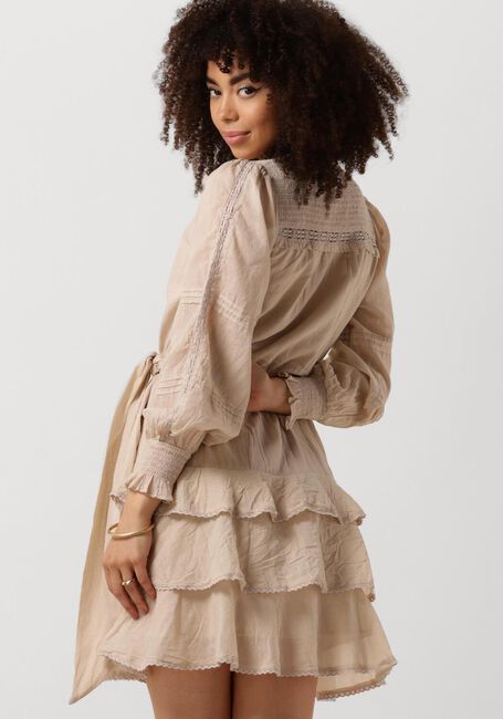 Zand NEO NOIR Mini jurk ADA S VOILE DRESS - large