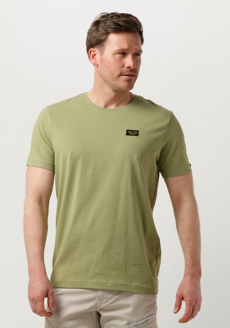 Groene PME LEGEND T-shirt SHORT SLEEVE R-NECK GUYVER TEE - large