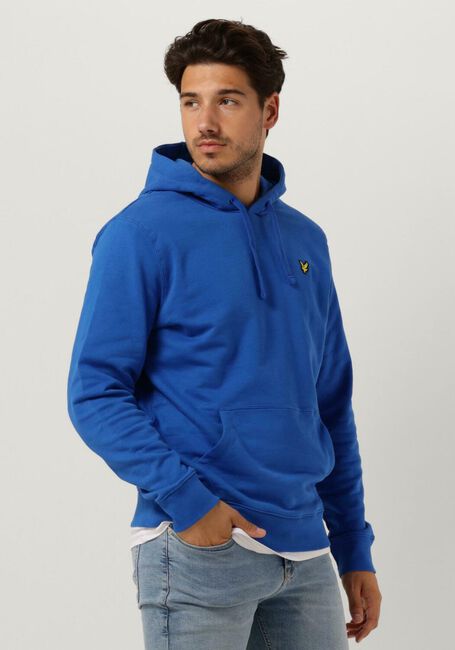 Blauwe LYLE & SCOTT Truien/vesten PULLOVER HOODIE - large