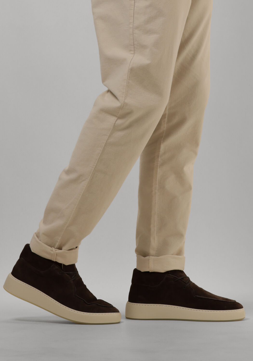 Grijze NUBIKK Lage sneakers JIRO GIO - large