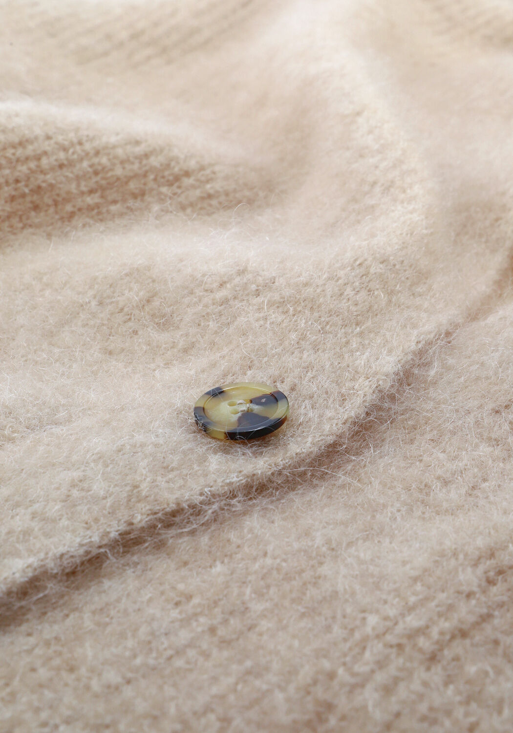 Creme SECOND FEMALE Vest GRETHE KNIT CARDIGAN - large