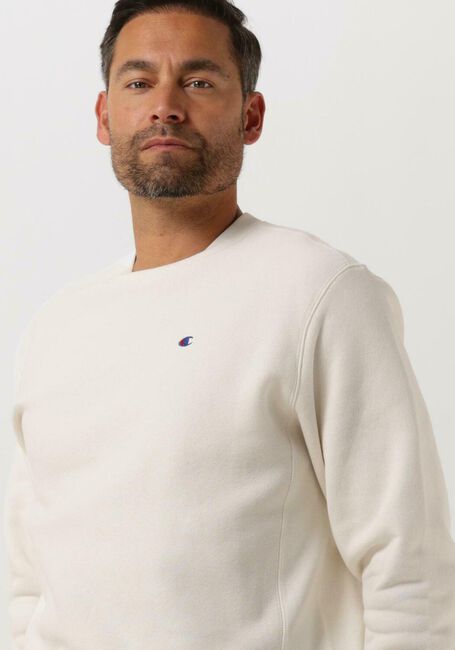 Beige CHAMPION Sweater CREWNECK SWEATSHIRT - large