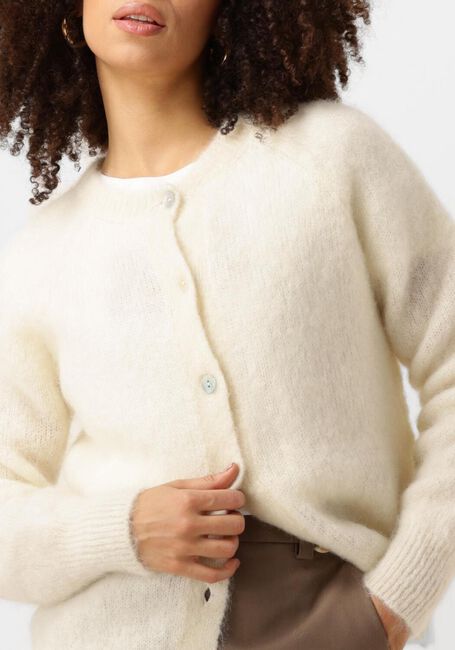 Gebroken wit NUKUS Vest LOREN CARDIGAN - large