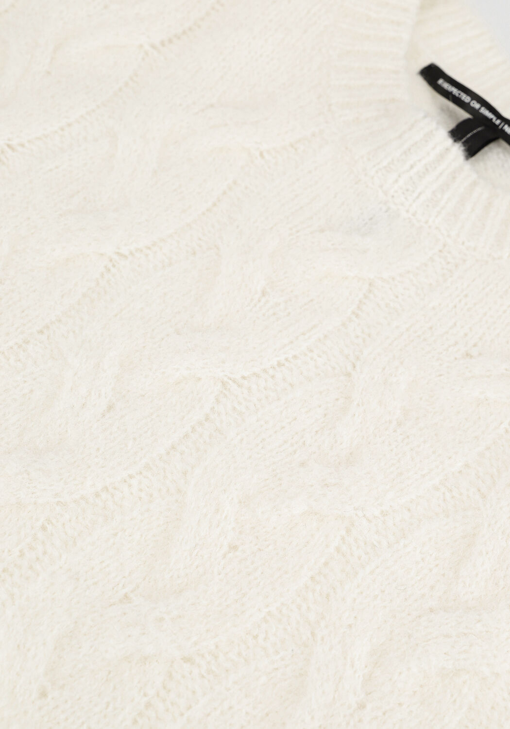 Gebroken wit 10DAYS Spencer PADDED CABLE SPENCER - large