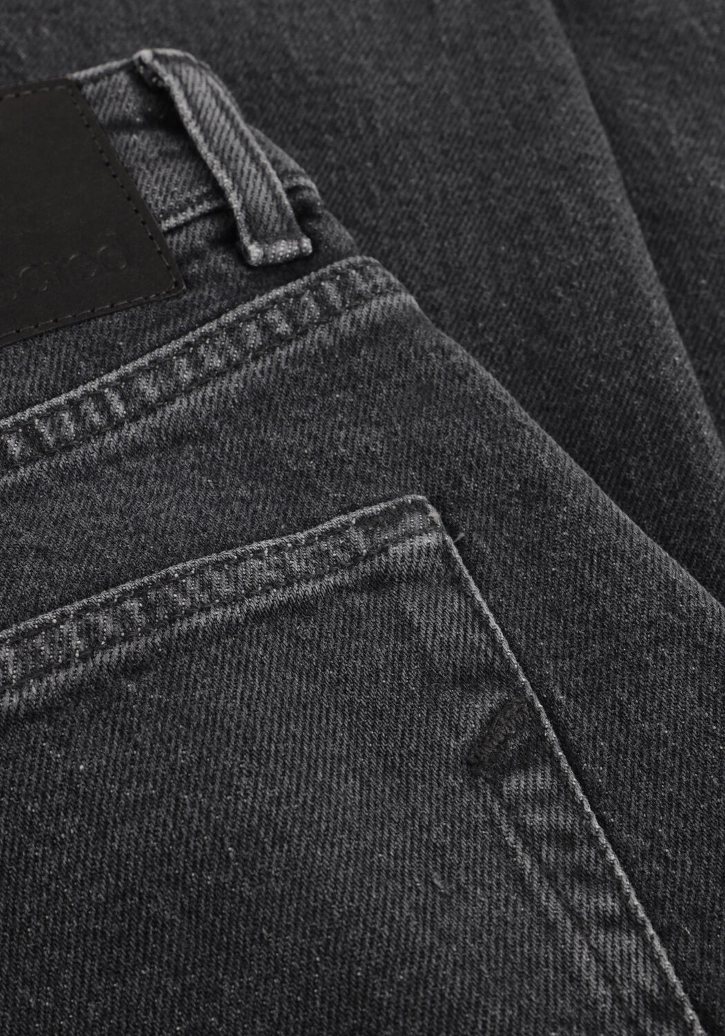 Antraciet SELECTED WOMEN Wide jeans SLFLOOSE BARREL ANE-KORI MW JEANS - large