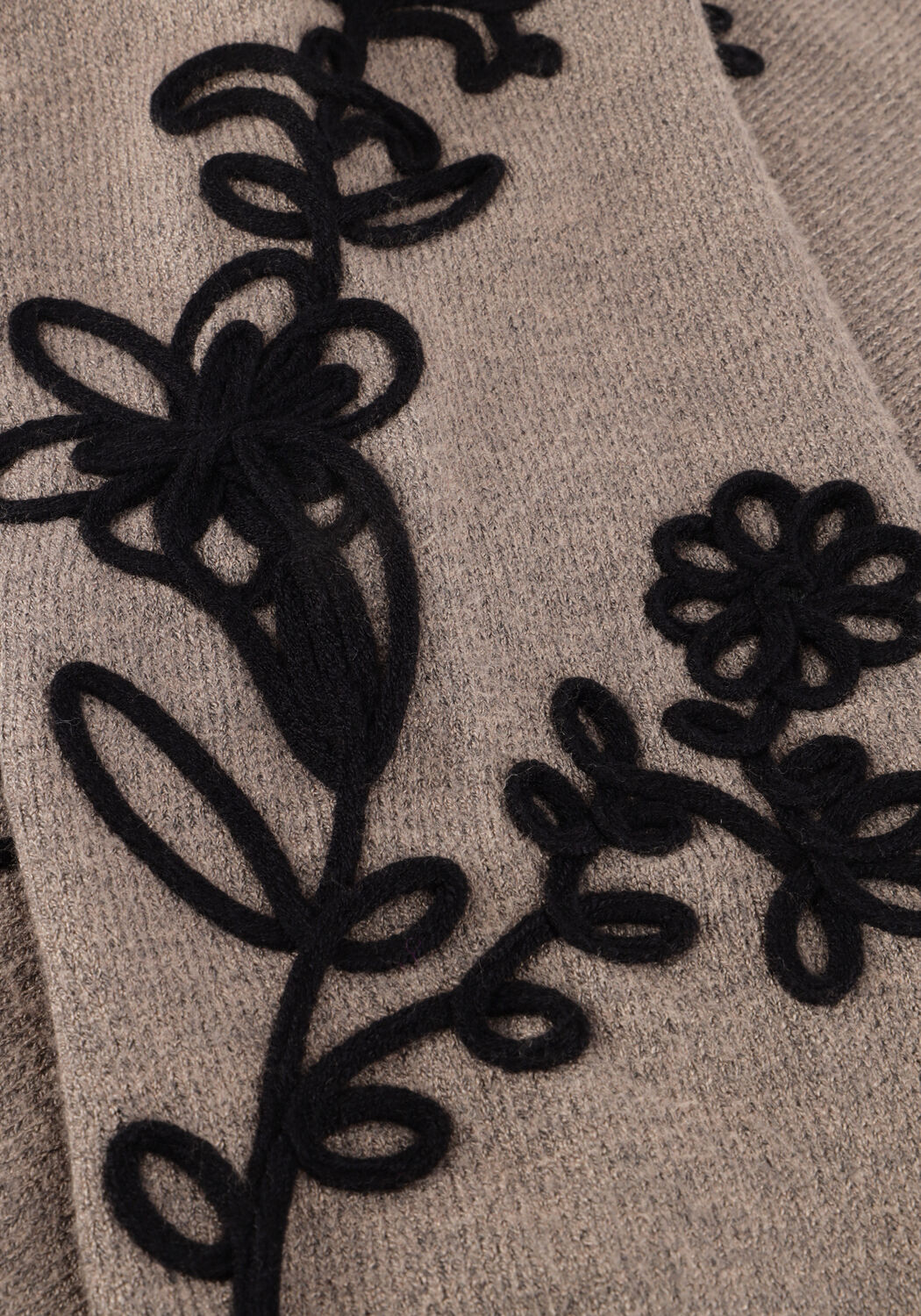 Taupe OBJECT Trui OBJLANEY RUBIN LS PULLOVER NOOS - large