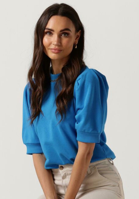 Blauwe MINUS Trui MIKA SWEAT 1 - large