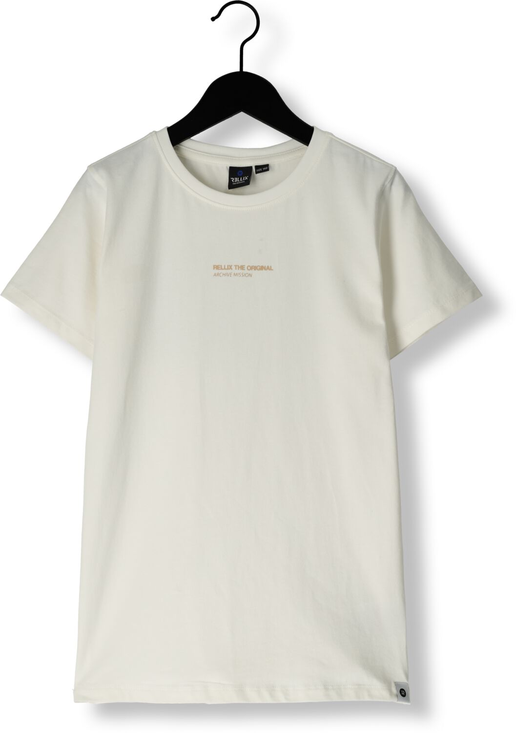 RELLIX Jongens Polo's & T-shirts T-shirt Rlx Backprint Gebroken Wit
