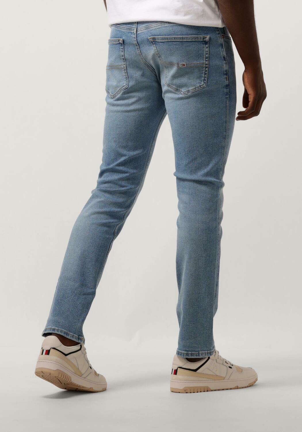 TOMMY JEANS Heren Jeans Scanton Slim Ah1217 Lichtblauw