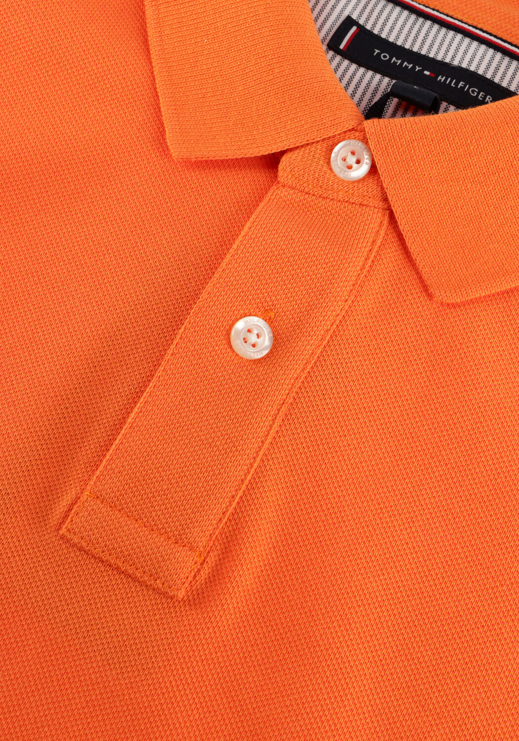 Oranje TOMMY HILFIGER Polo 1985 REGULAR POLO - large