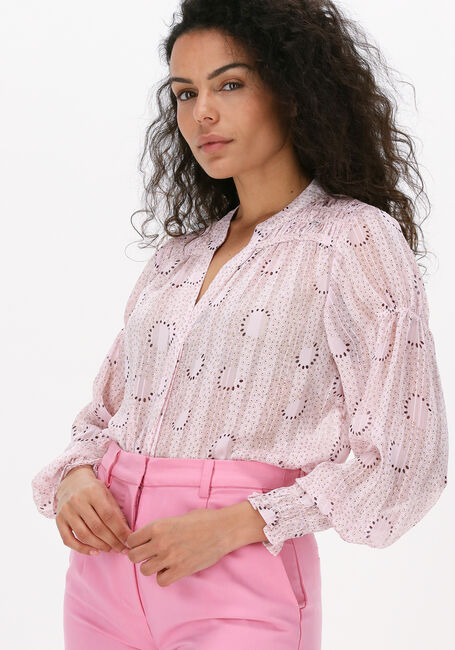 Lichtroze LEVETE ROOM Blouses LUNA 2 SHIRT - large