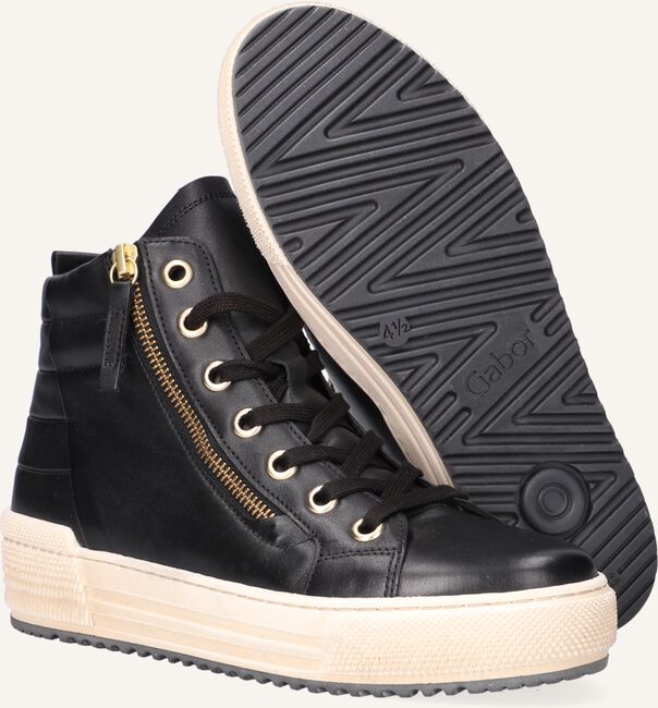 Zwarte GABOR Hoge sneakers 488 Zwarte GABOR Hoge sneakers 488 - large