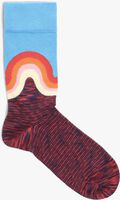 Rode HAPPY SOCKS Sokken JUMBO WAVE - medium