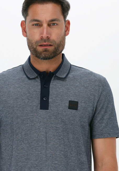 Donkerblauwe BOSS Polo PDRIVEY - large
