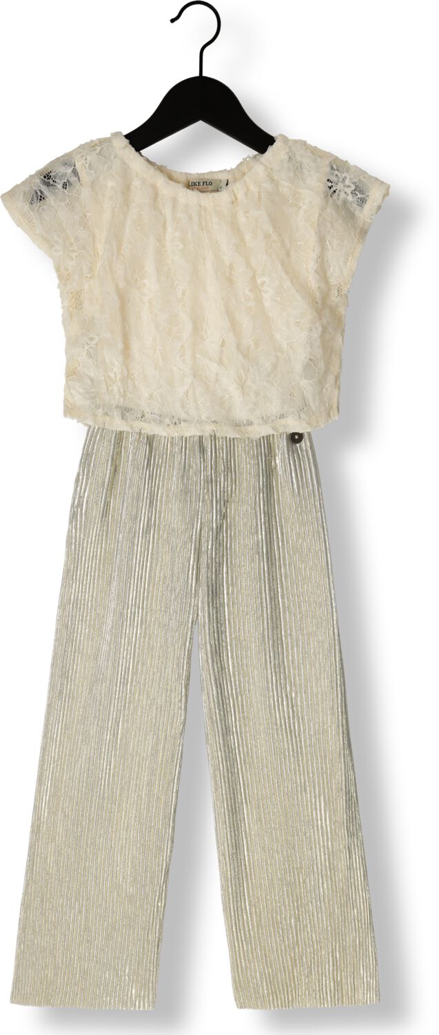 LIKE FLO Meisjes Jumpsuits Flo Girls Jumpsuit Ecru