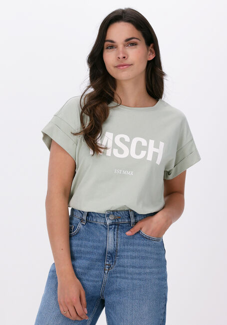 Groene MSCH COPENHAGEN T-shirt ALVA ORGANIC TEE - large