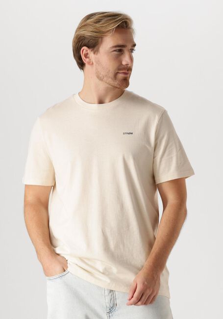 Beige STRØM Clothing Polo / T-shirt T-SHIRT - large