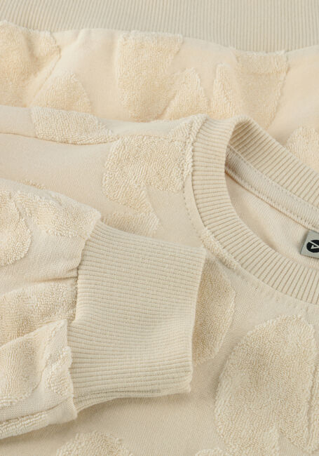 Ecru DAILY7 Trui SWEATER JAQUARD RUFFLE - large