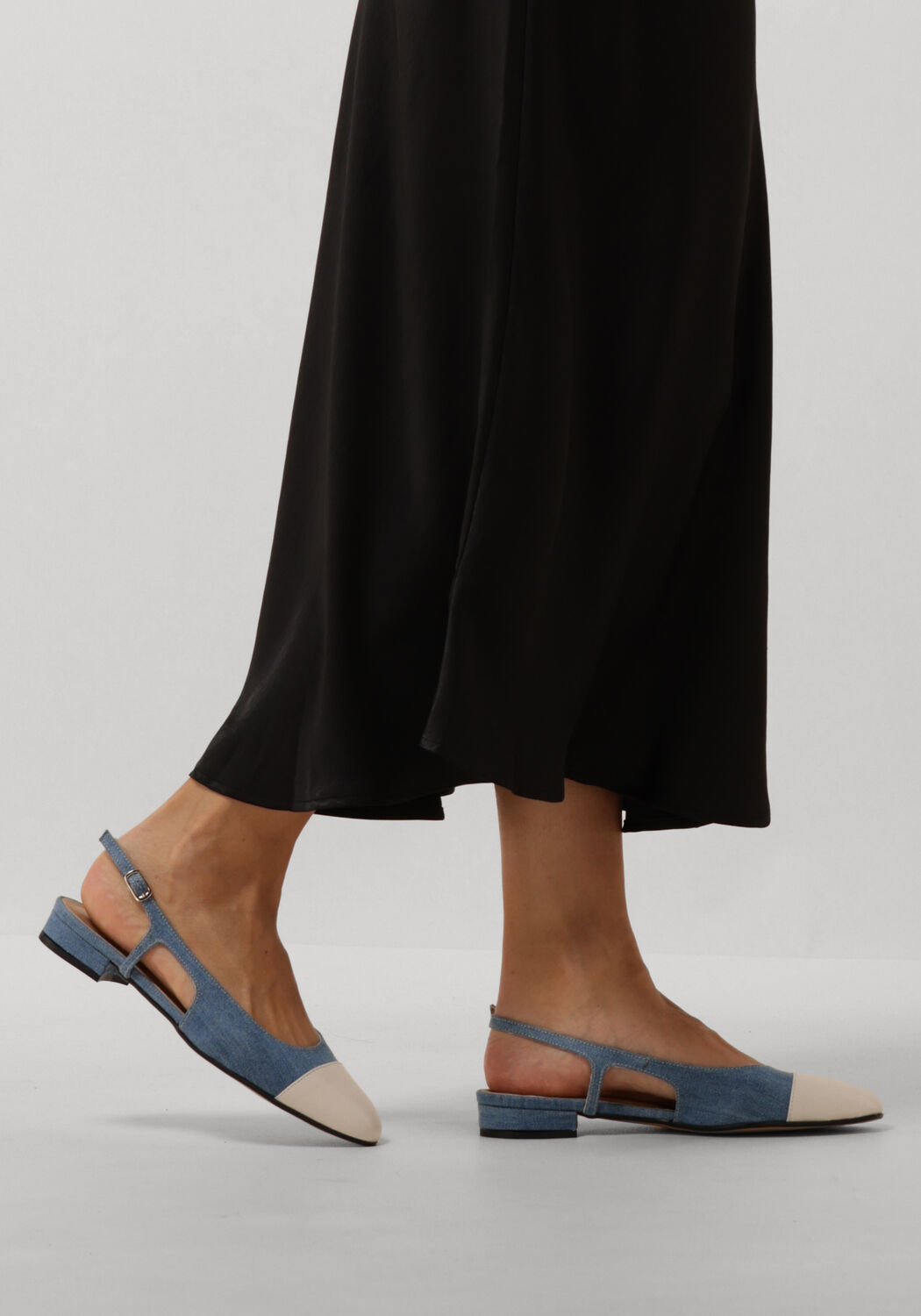 Blauwe NOTRE-V Slingbacks 08-490 - large