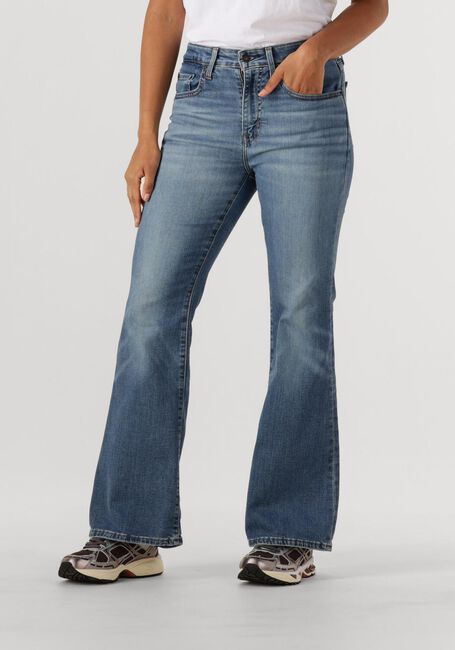 Blauwe LEVI'S Flared jeans 725 HIGH RISE FLAIR BLUE WAVE MID - large