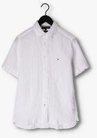Witte TOMMY HILFIGER Casual overhemd PIGMENT DYED LINEN RF SHIRT S/S