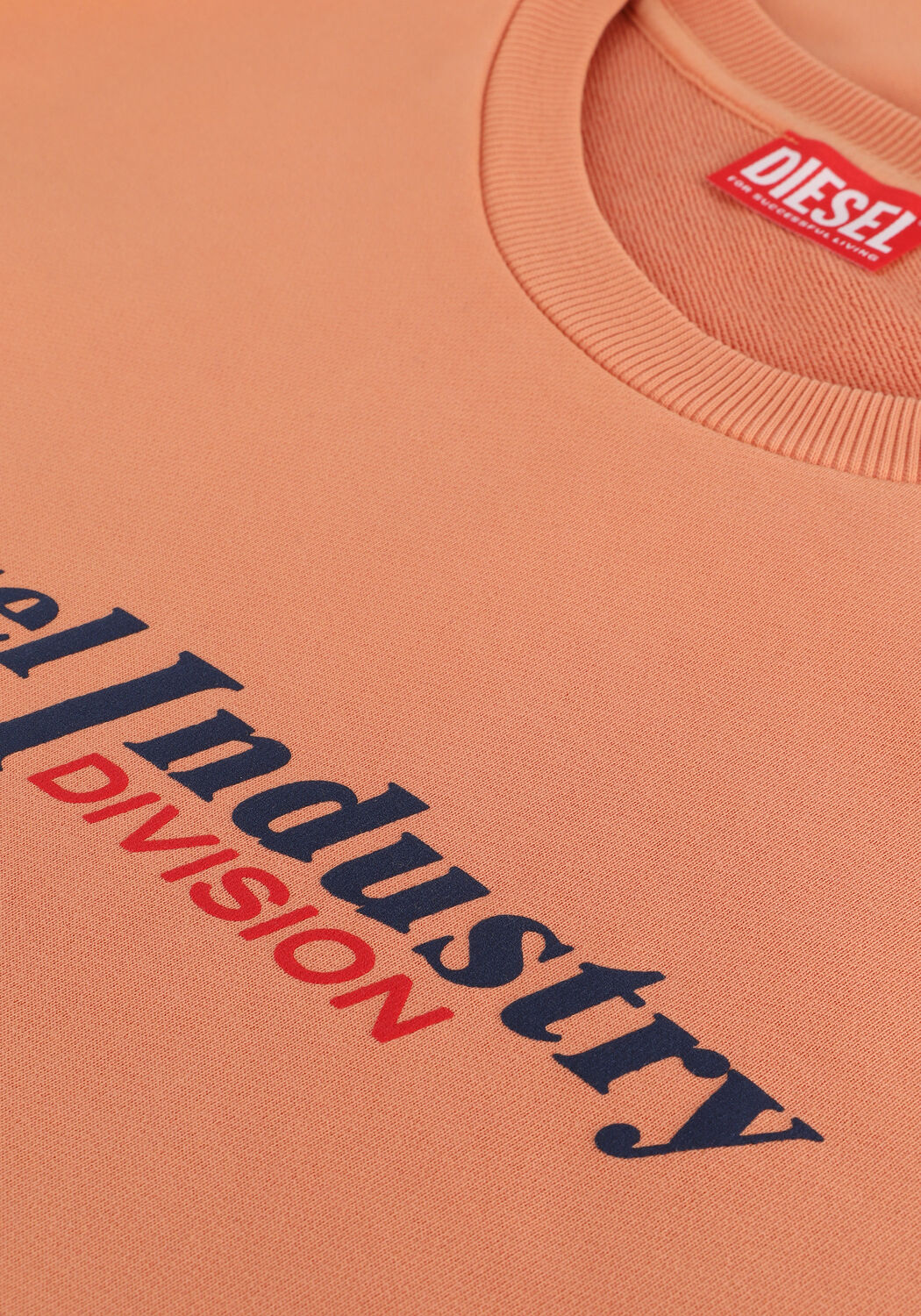 Oranje DIESEL Sweater S-GINN-IND - large