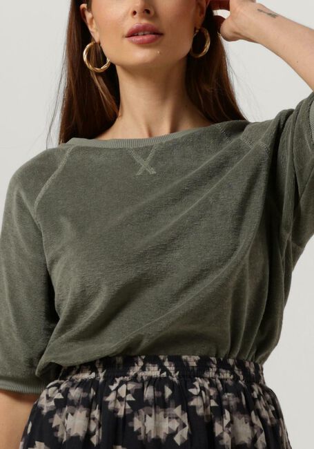 Groene BY-BAR Top NEVA SLUB TOP - large