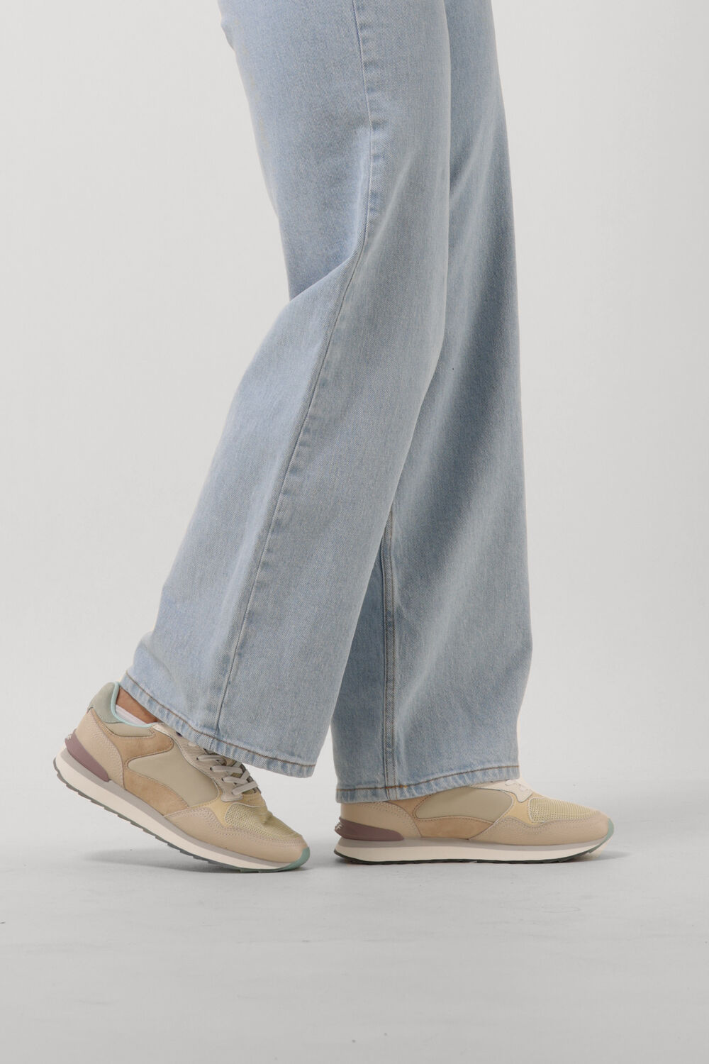 Beige THE HOFF BRAND Lage sneakers ATLANTIC CITY - large