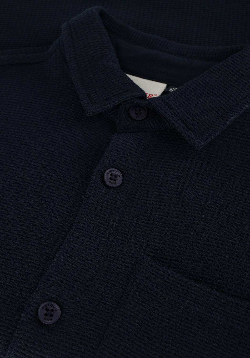 RETOUR Jongens Overhemden Gino Overshirt Donkerblauw