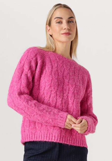 Fuchsia YDENCE Trui KNITTED SWEATER FIENE - large