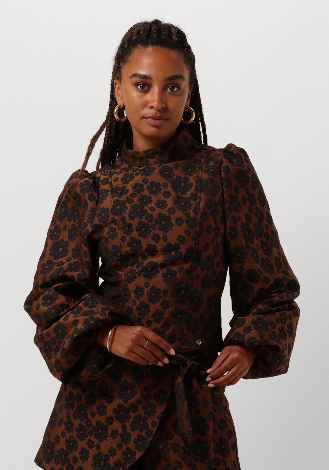HARPER & YVE Dames Blouses Floor-ls Bruin