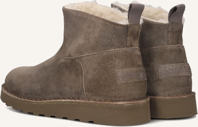 Taupe SHABBIES Vachtlaarzen PALISSA ANKLE BOOT Taupe SHABBIES Vachtlaarzen PALISSA ANKLE BOOT - large