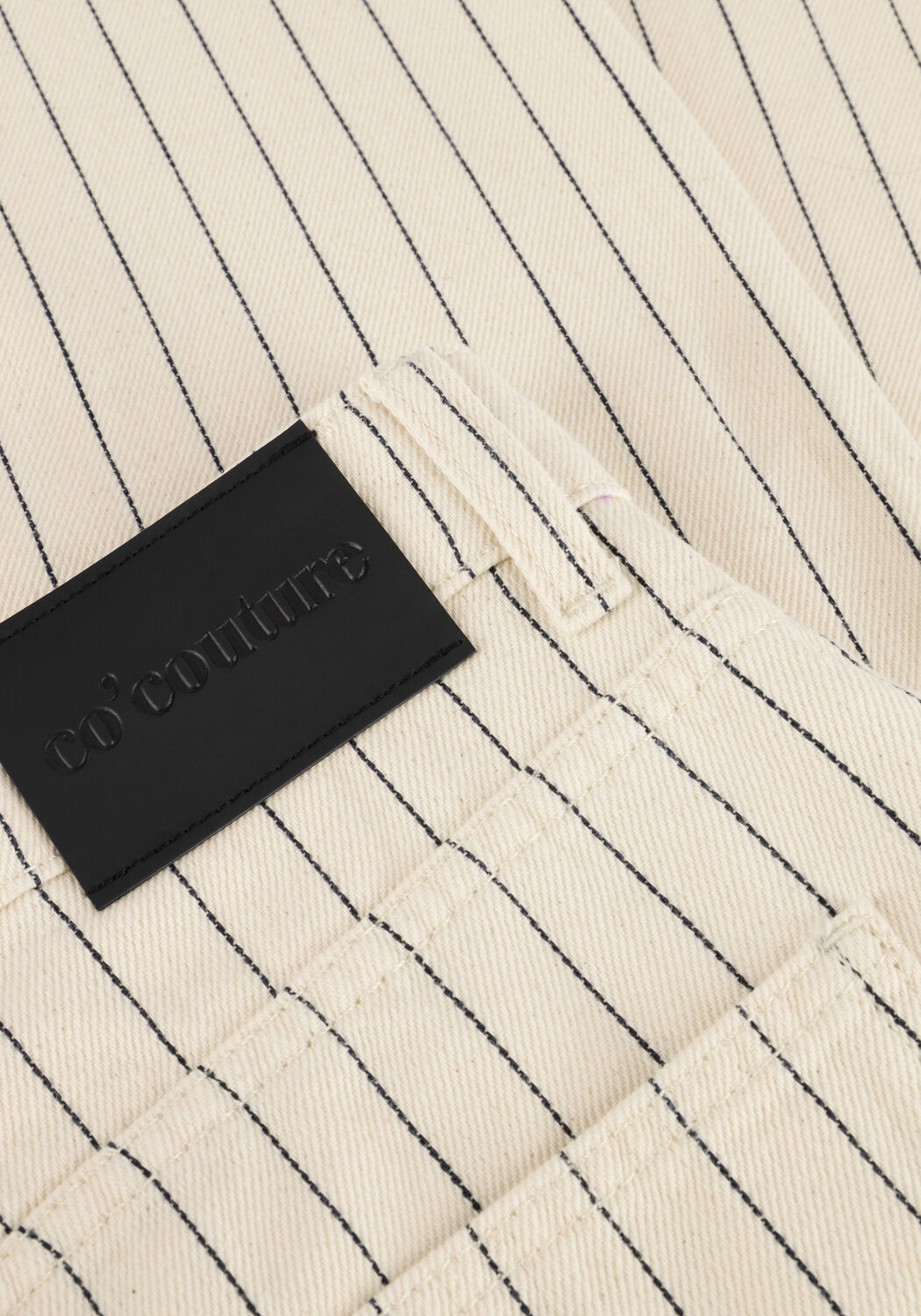 Ecru CO'COUTURE Wide jeans LIGHT PIN WIDE JEANS - large