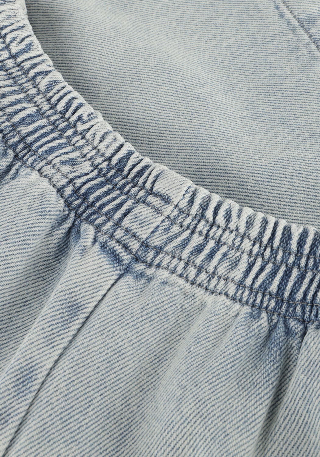 Lichtblauwe CATWALK JUNKIE Korte broek PULL ON DENIM SHORT - large