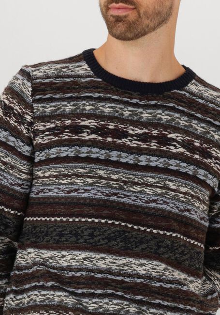 Multi ANERKJENDT Trui AKSUNE REVERSE INKA KNIT - large