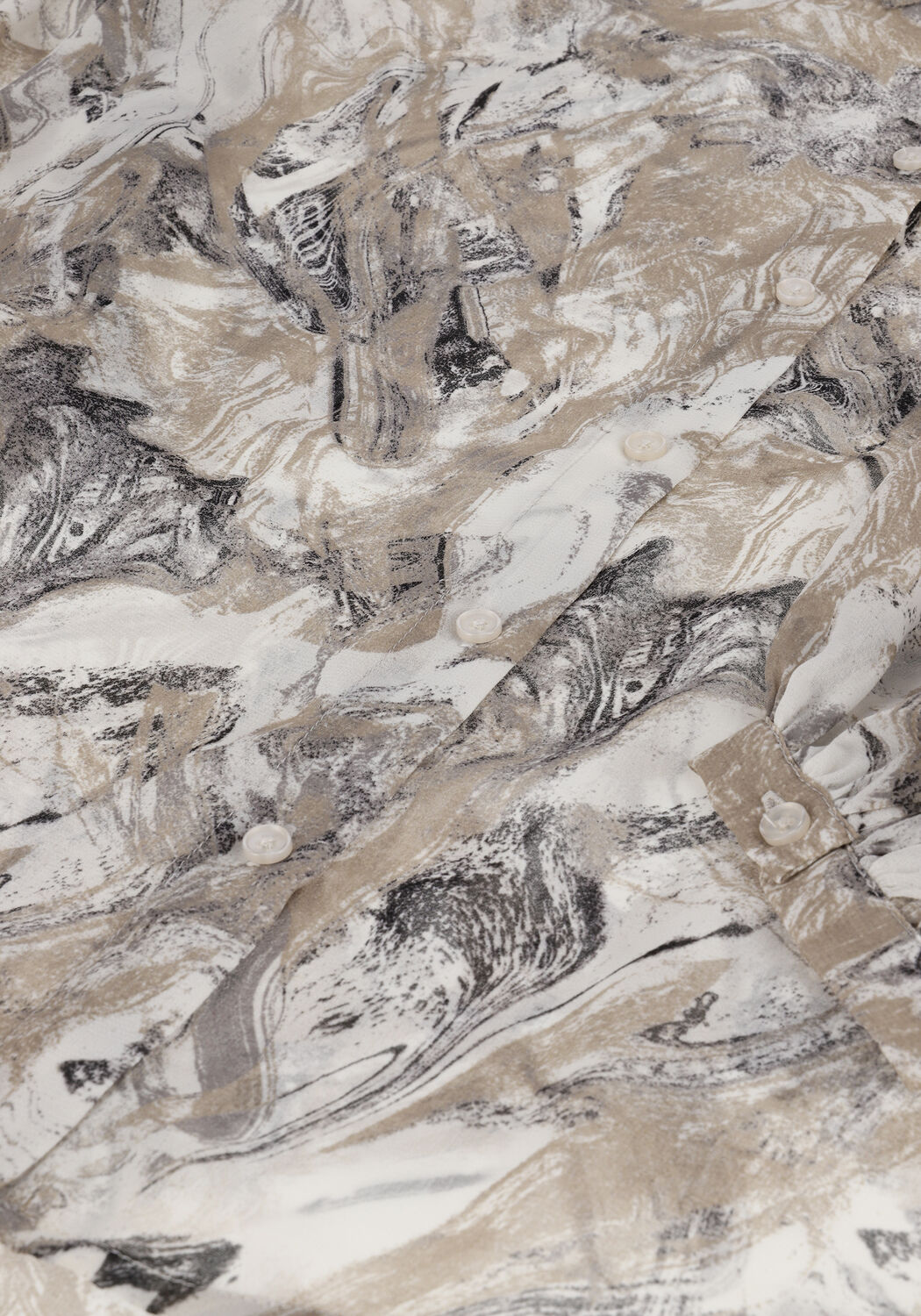 Groene MSCH COPENHAGEN Blouses KABRINA LS SHIRT AOP - large