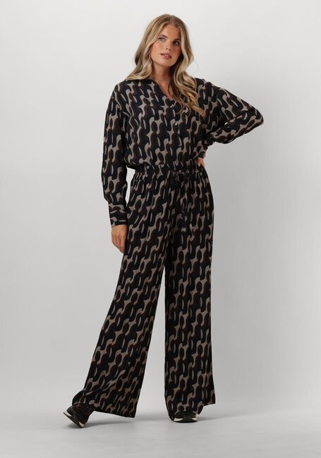 Zwarte NOTRE-V Wijde broek NV-EMMELIE - large