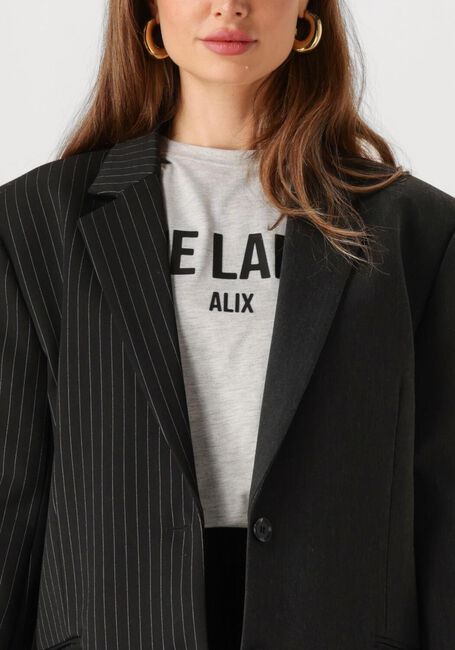 Zwarte ALIX THE LABEL Blazer LADIES WOVEN MIX SUIT BLAZER - large