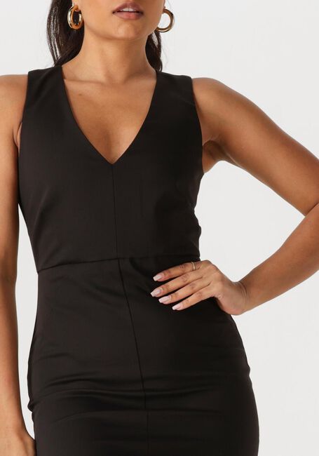 Zwarte ACCESS Midi jurk 53-3017-243 - large