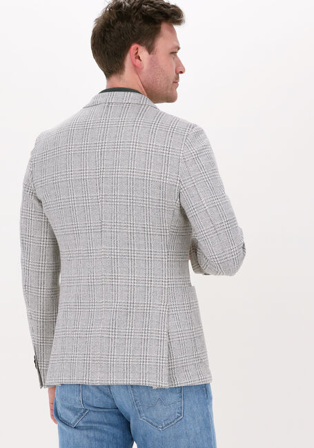 Beige PROFUOMO Colberts JACKET KNIT CHECK BEIGE - large