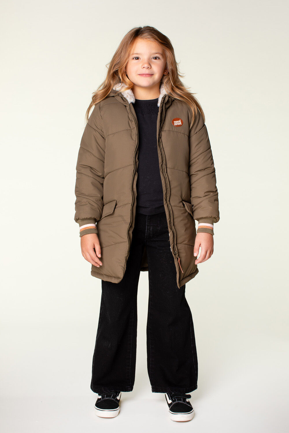 MOODSTREET Meisjes Jassen Parka Jacket Jara Khaki