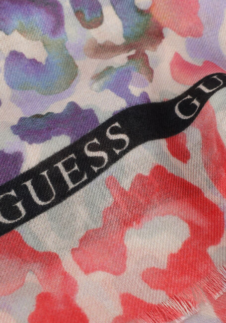 Roze GUESS Sjaal SCARF 90X180 - large