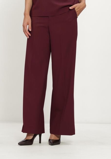Bordeaux MOS MOSH Wijde broek MMLEYA MILEY PANT - large