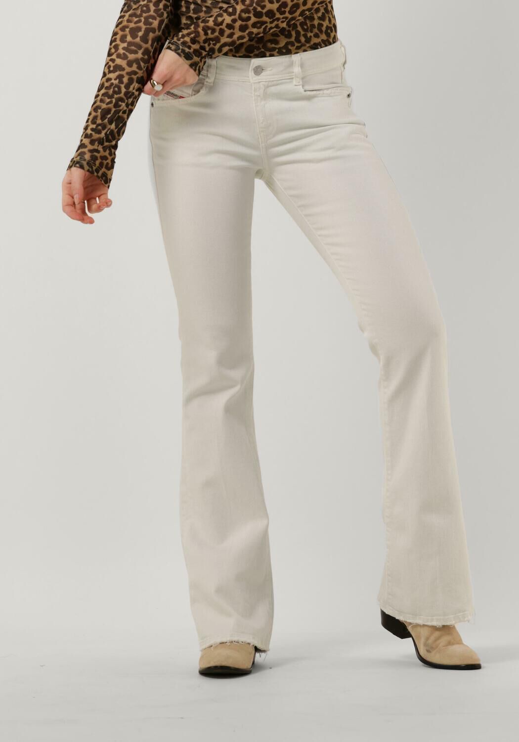 gebroken wit diesel bootcut jeans 1969 d ebbey